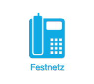 Sie knnen telmy von jedem Festnetzanschluss nutzen